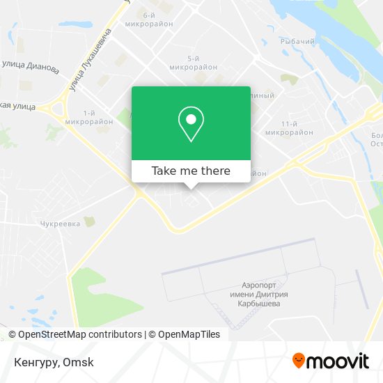 Кенгуру map