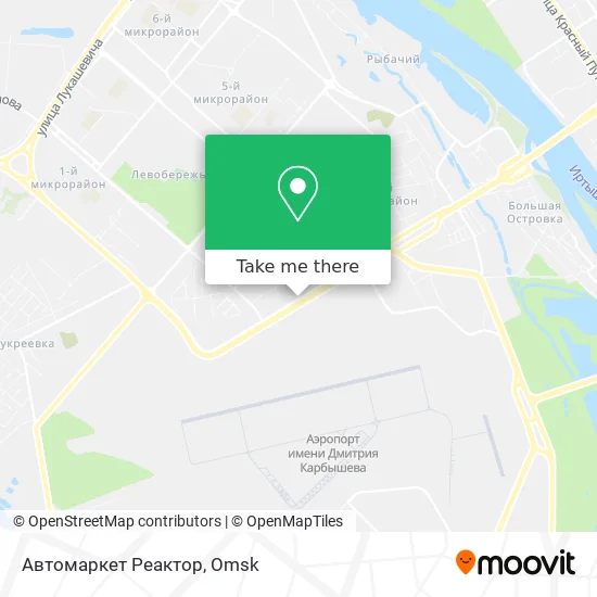 Автомаркет Реактор map