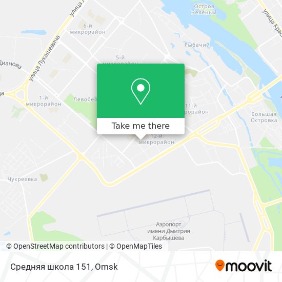 Средняя школа 151 map