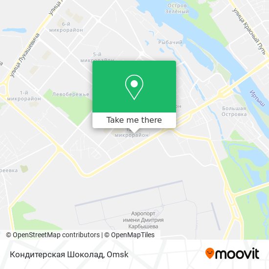 Кондитерская Шоколад map