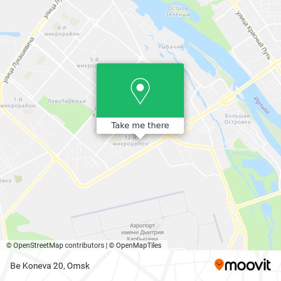Be Koneva 20 map
