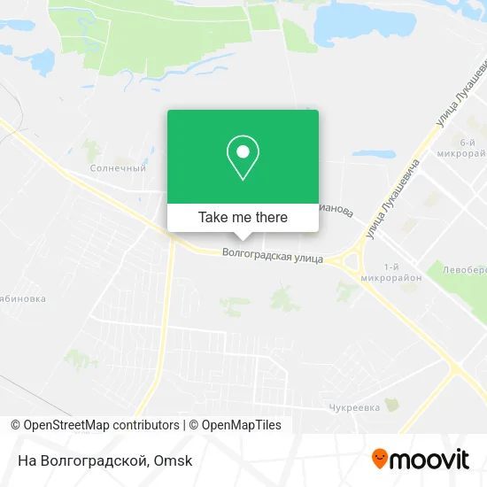На Волгоградской map