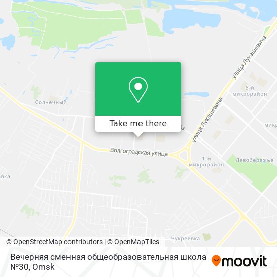 Вечерняя сменная общеобразовательная школа №30 map
