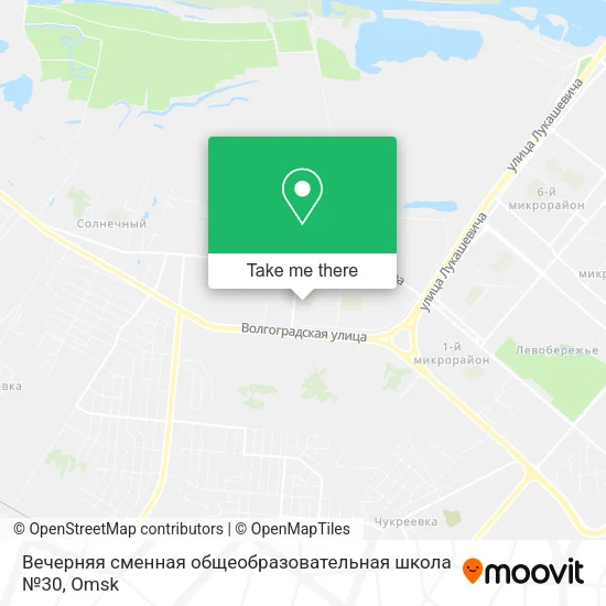 Вечерняя сменная общеобразовательная школа №30 map