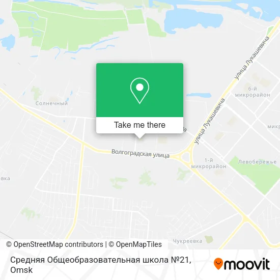 Средняя Общеобразовательная школа №21 map