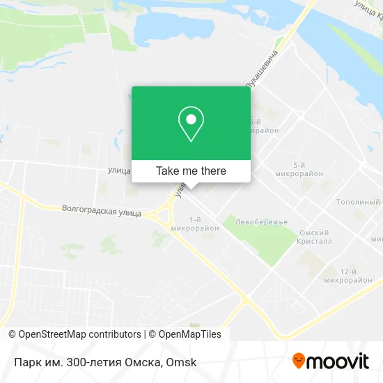Парк им. 300-летия Омска map