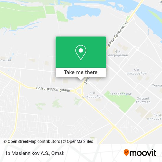 Ip Maslennikov A.S. map
