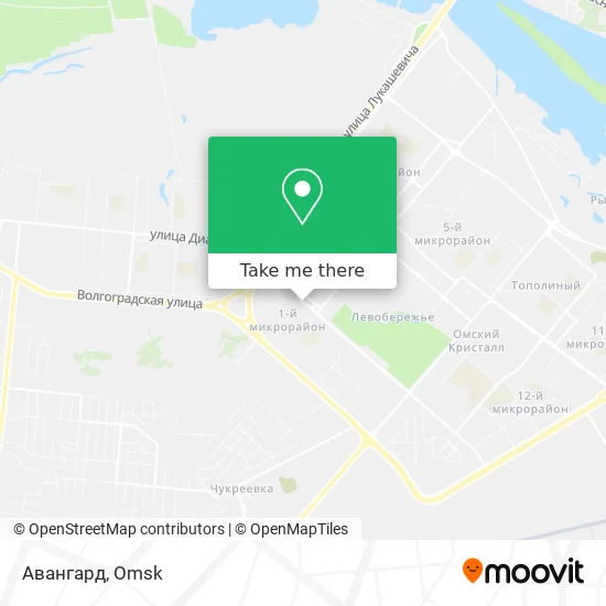 Авангард map
