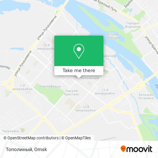 Тополиный map