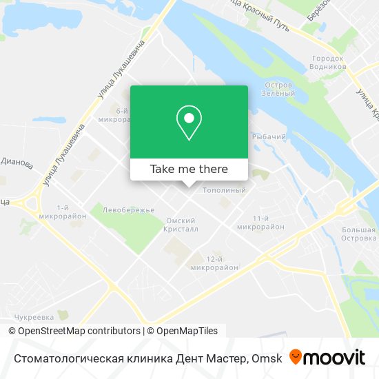 Стоматологическая клиника Дент Мастер map