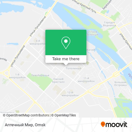 Аптечный Мир map
