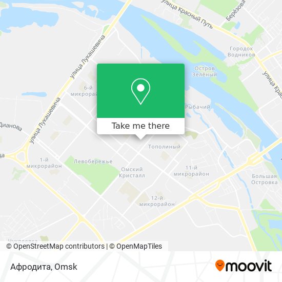 Афродита map