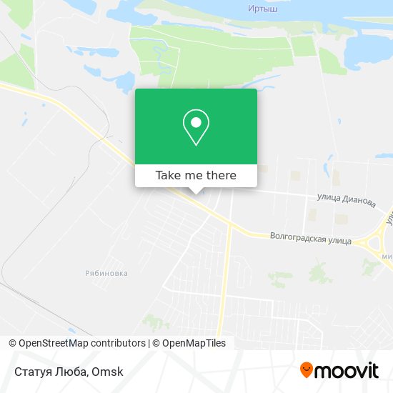Статуя Люба map