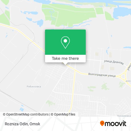 Rozniza Odin map