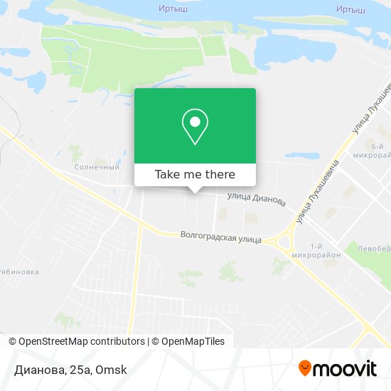 Дианова, 25а map