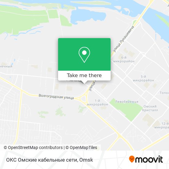 ОКС Омские кабельные сети map