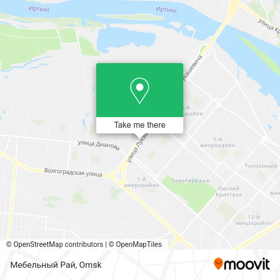 Мебельный Рай map
