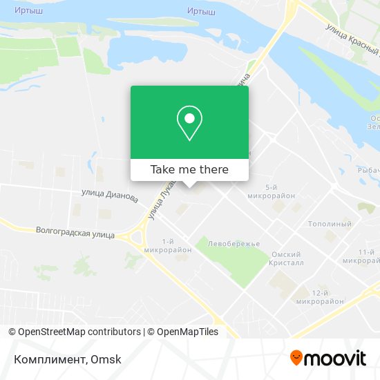 Комплимент map