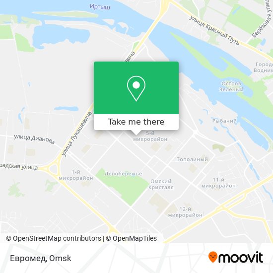 Евромед map