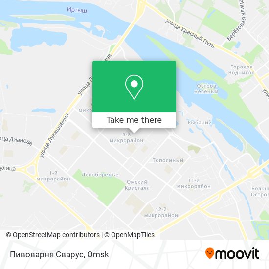 Пивоварня Сварус map