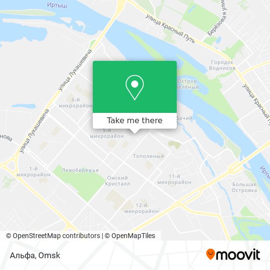 Альфа map
