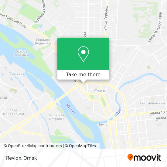 Revlon map