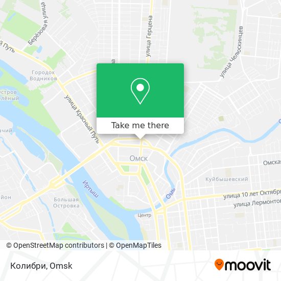 Колибри map