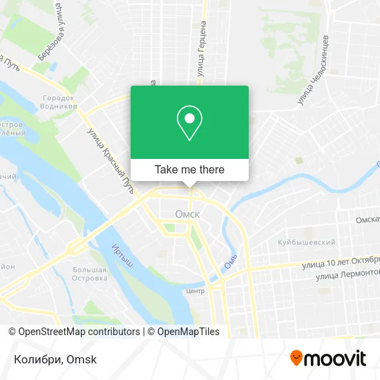 Колибри map