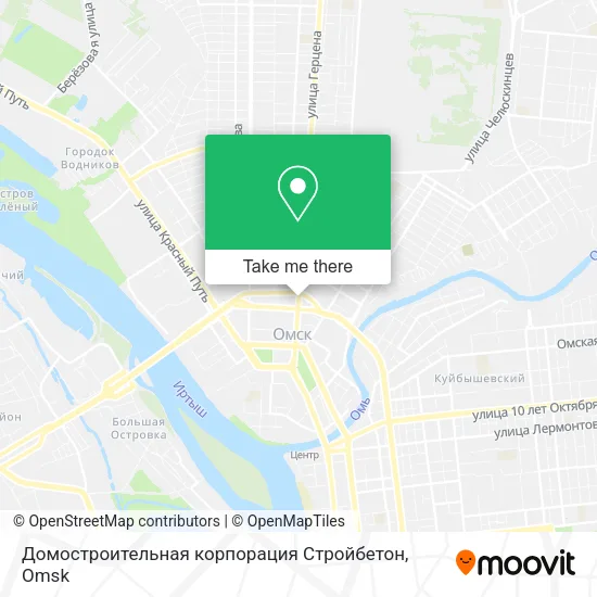 Домостроительная корпорация Стройбетон map