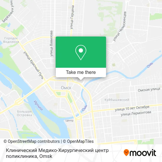 Клинический Медико-Хирургический центр поликлиника map