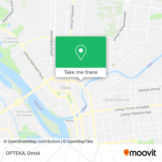 ОРТЕКА map