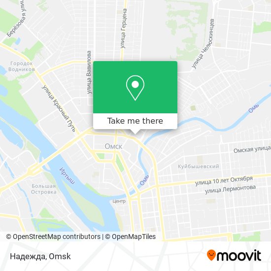 Надежда map