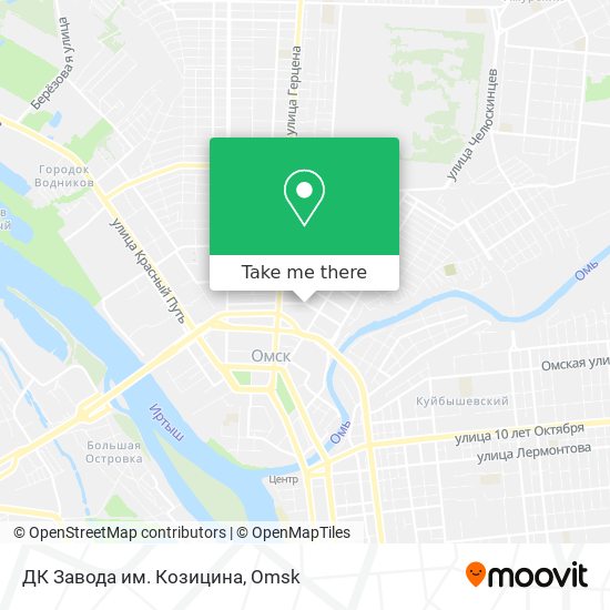 ДК Завода им. Козицина map