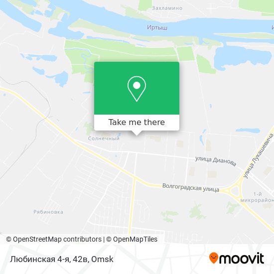 Любинская 4-я, 42в map
