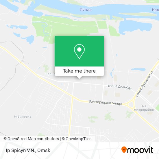 Ip Spicyn V.N. map