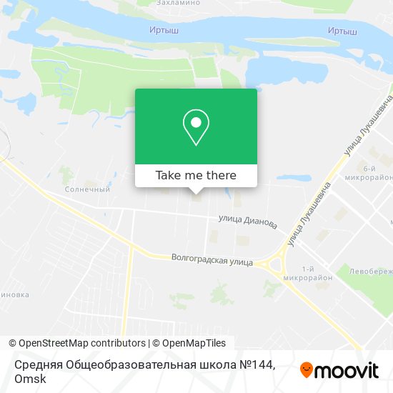 Средняя Общеобразовательная школа №144 map