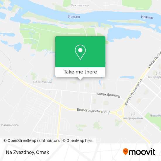 Na Zvezdnoy map