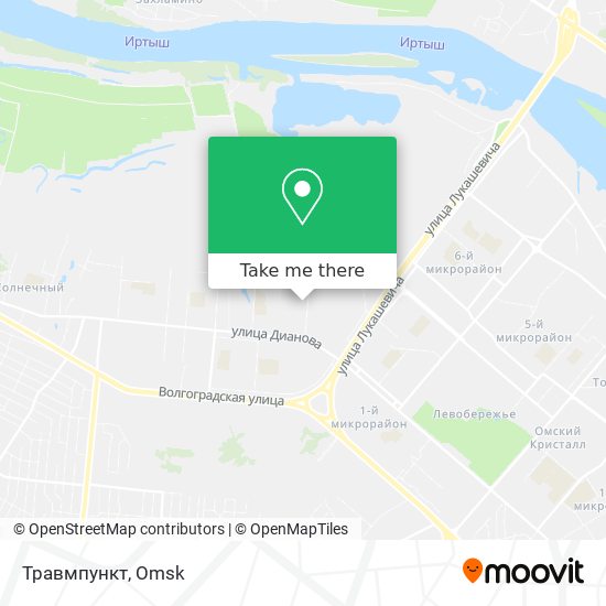 Травмпункт map