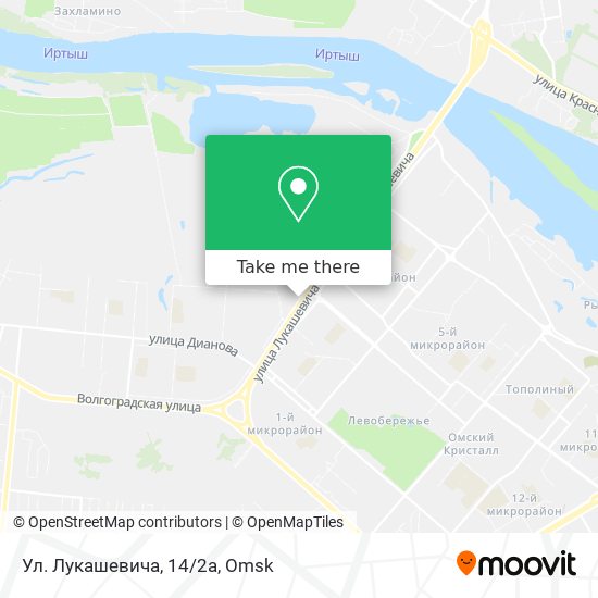 Ул. Лукашевича, 14/2а map