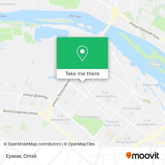 Ермак map
