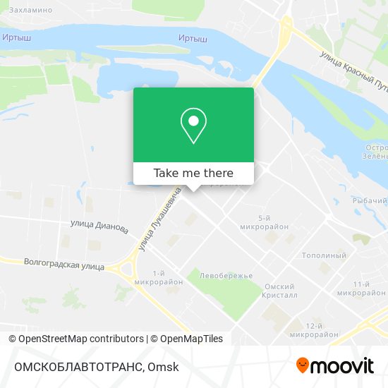 ОМСКОБЛАВТОТРАНС map