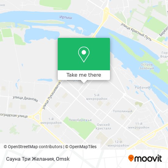 Сауна Три Желания map