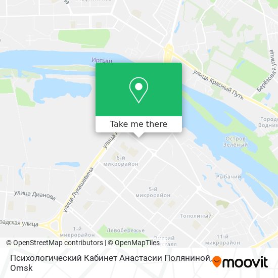 Психологический Кабинет Анастасии Поляниной map
