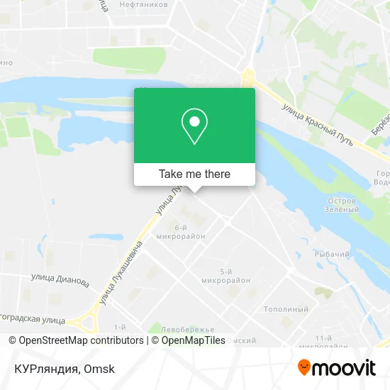 КУРляндия map