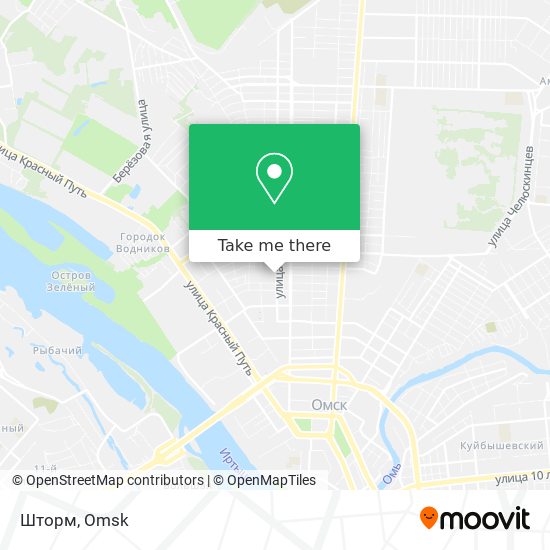Шторм map