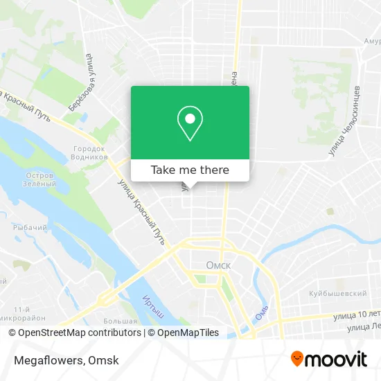 Megaflowers map