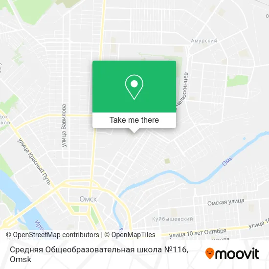 Средняя Общеобразовательная школа №116 map