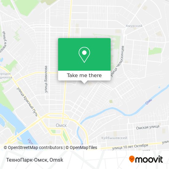 ТехноПарк-Омск map