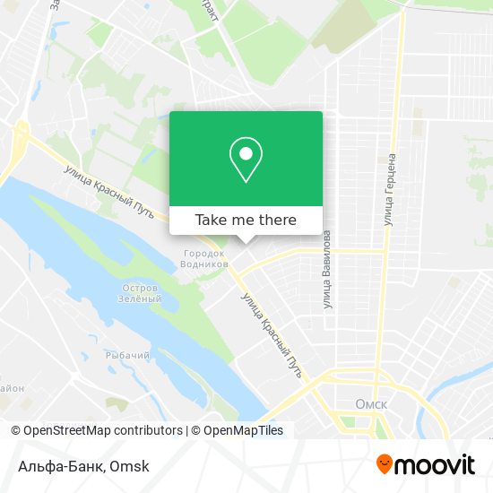 Альфа-Банк map