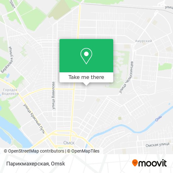 Парикмахерская map